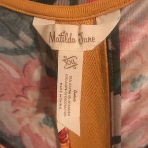 Matilda jane dress shift floral women’s xxl EUC